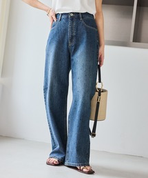 ROPE' PICNIC | パールキラキラビジューデニム(デニムパンツ)