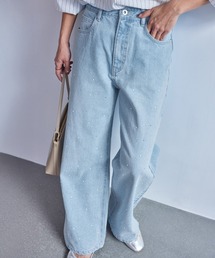 ROPE' PICNIC | パールキラキラビジューデニム(デニムパンツ)