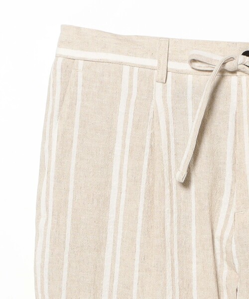 BRILLA per il gusto（ブリッラペルイルグースト）の「リネンコットン ストライプ イージーパンツ（その他パンツ・メンズ・ベージュ・52/50/48/46/44）」の3枚目の写真