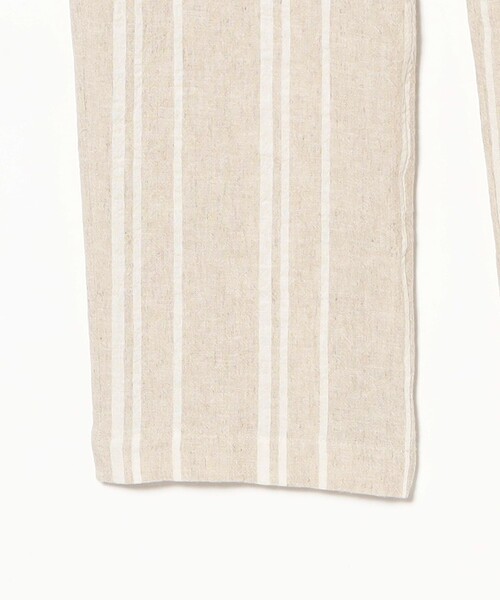 BRILLA per il gusto（ブリッラペルイルグースト）の「リネンコットン ストライプ イージーパンツ（その他パンツ・メンズ・ベージュ・52/50/48/46/44）」の5枚目の写真