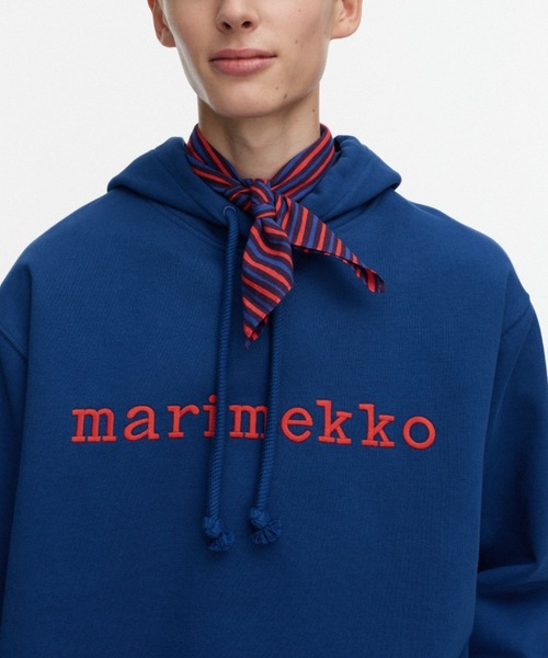 marimekko（マリメッコ）の「【kioski】Astrilli Piccolo / scarf（ストール/ショール・レディース・ライトグリーン/レッド・FREE）」の2枚目の写真