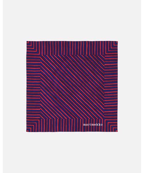 marimekko（マリメッコ）の「【kioski】Astrilli Piccolo / scarf（ストール/ショール・レディース・ライトグリーン/レッド・FREE）」の9枚目の写真