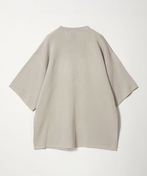 CITEN（シテン）の「＜CITEN＞ペーパーライクニットTee（ニット/セーター・メンズ・ブラック/ダークブラウン/ライトグレー・M/L）」の17枚目の写真