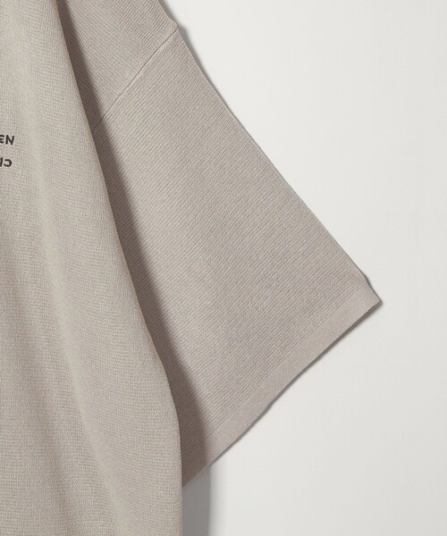 CITEN（シテン）の「＜CITEN＞ペーパーライクニットTee（ニット/セーター・メンズ・ブラック/ダークブラウン/ライトグレー・M/L）」の15枚目の写真