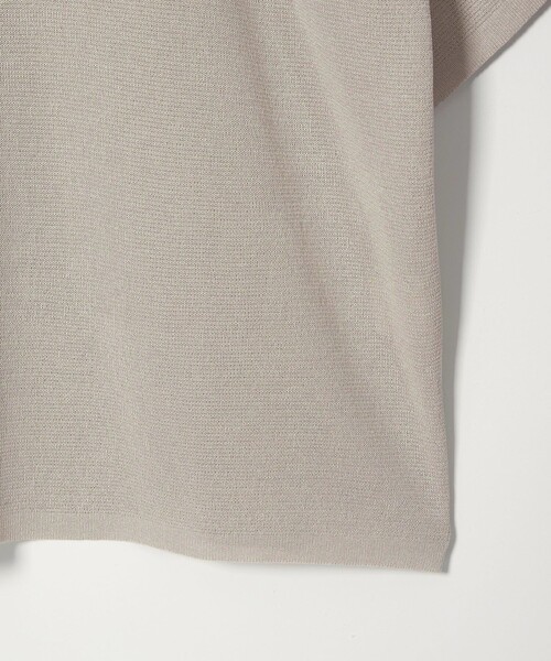 CITEN（シテン）の「＜CITEN＞ペーパーライクニットTee（ニット/セーター・メンズ・ブラック/ダークブラウン/ライトグレー・M/L）」の14枚目の写真