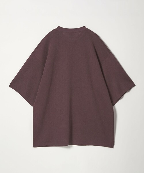 CITEN（シテン）の「＜CITEN＞ペーパーライクニットTee（ニット/セーター・メンズ・ブラック/ダークブラウン/ライトグレー・M/L）」の12枚目の写真