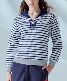 <LADIES>セーラーカラーUVプルオーバー