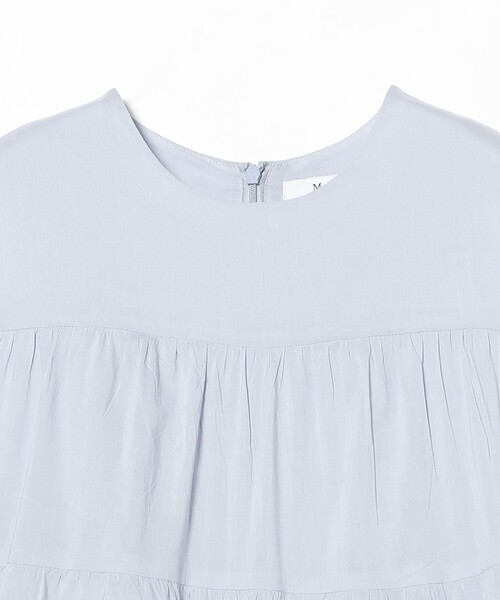 Demi-Luxe BEAMS(デミルクス ビームス)の「【別注】MARIHA / ミューズのワンピース ショート ソリッド(ワンピース・レディース・ライトブルー/ホワイト・38/36)」の17枚目の写真