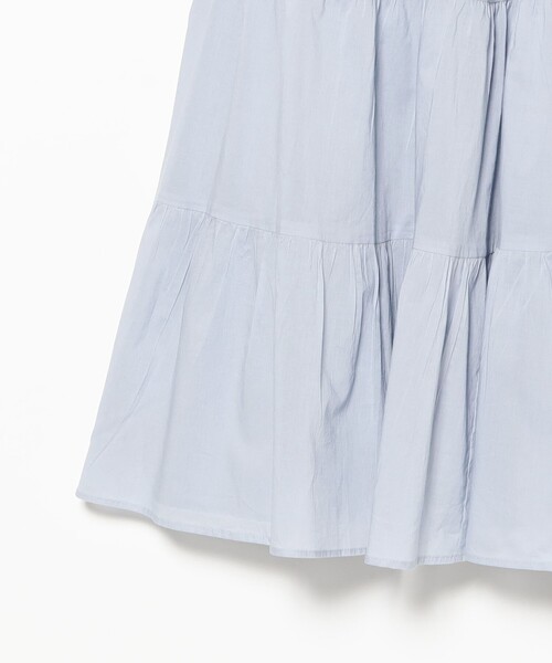 Demi-Luxe BEAMS(デミルクス ビームス)の「【別注】MARIHA / ミューズのワンピース ショート ソリッド(ワンピース・レディース・ライトブルー/ホワイト・38/36)」の19枚目の写真