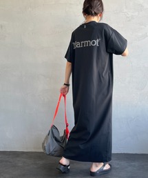 Marmot（マーモット）の「[Marmot マーモット] 別注 ブランドロゴ バックプリント ワンピース（ワンピース）」