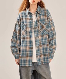 c.u.l | カジュアル ストリート オーバーサイズチェックシャツ culw908(シャツ/ブラウス)