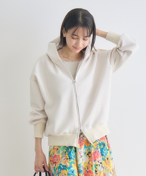 KATHARINE ROSS（キャサリンロス）の「【KATHARINE ROSS】スフレパーカー（パーカー・レディース・ブルー/ライトベージュ/ライトグリーン・FREE）」の2枚目の写真