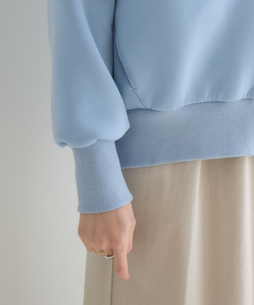 KATHARINE ROSS（キャサリンロス）の「【KATHARINE ROSS】スフレパーカー（パーカー・レディース・ブルー/ライトベージュ/ライトグリーン・FREE）」の6枚目の写真