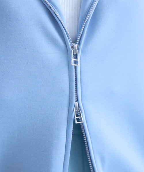 KATHARINE ROSS（キャサリンロス）の「【KATHARINE ROSS】スフレパーカー（パーカー・レディース・ブルー/ライトベージュ/ライトグリーン・FREE）」の4枚目の写真