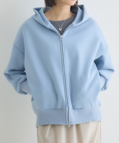 KATHARINE ROSS（キャサリンロス）の「【KATHARINE ROSS】スフレパーカー（パーカー・レディース・ブルー/ライトベージュ/ライトグリーン・FREE）」の14枚目の写真