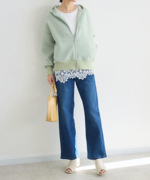 KATHARINE ROSS（キャサリンロス）の「【KATHARINE ROSS】スフレパーカー（パーカー・レディース・ブルー/ライトベージュ/ライトグリーン・FREE）」の17枚目の写真