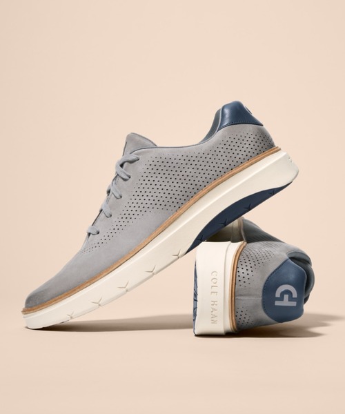 COLE HAAN(コールハーン)の「グランドプロ フェザーアーク レーザースニーカー mens(スニーカー・メンズ・グレー・11/8/10/9/8.5/9.5/10.5/11.5/7/7.5/12)」の1枚目の写真