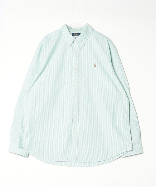 POLO RALPH LAUREN(ポロ ラルフ ローレン)の「クラシック フィット オックスフォード シャツ(シャツ/ブラウス・メンズ・グリーン・L/M/S/XL/XS/XXL)」の7枚目の写真
