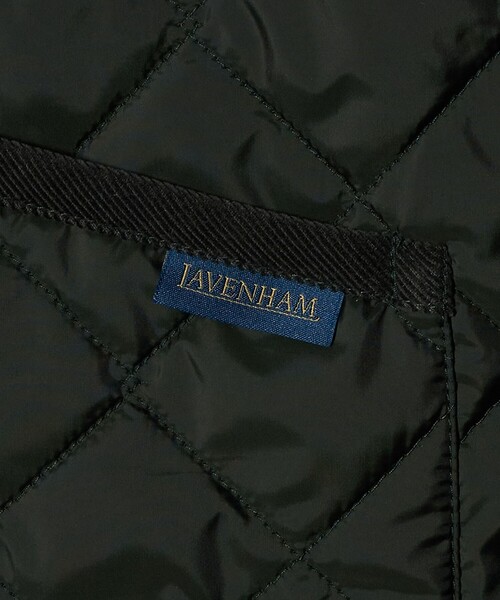 LAVENHAM(ラベンハム)の「【別注】<LAVENHAM >LIGHT MICKFIELD VEST/ライト ミックフィールド/キルティングベスト(その他アウター・メンズ・ホワイト/ダークグリーン・XL/M/L)」の9枚目の写真
