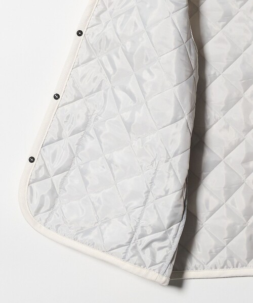 LAVENHAM(ラベンハム)の「【別注】<LAVENHAM >LIGHT MICKFIELD VEST/ライト ミックフィールド/キルティングベスト(その他アウター・メンズ・ホワイト/ダークグリーン・XL/M/L)」の15枚目の写真