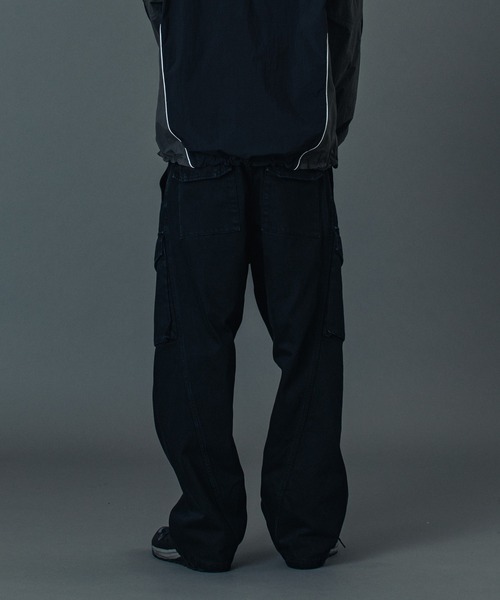 XLARGE（エクストララージ）の「WIDE TUCK CARGO PANTS（カーゴパンツ・メンズ・ネイビー/ベージュ/ブラック・36inch/34inch/30inch/32inch）」の19枚目の写真
