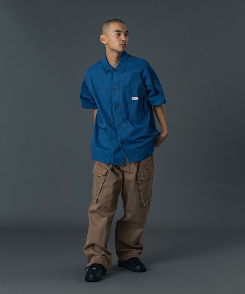 XLARGE（エクストララージ）の「WIDE TUCK CARGO PANTS（カーゴパンツ・メンズ・ネイビー/ベージュ/ブラック・36inch/34inch/30inch/32inch）」の13枚目の写真