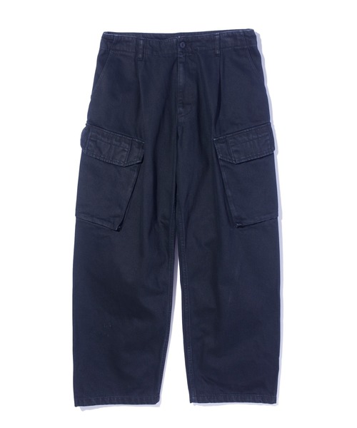 XLARGE（エクストララージ）の「WIDE TUCK CARGO PANTS（カーゴパンツ・メンズ・ネイビー/ベージュ/ブラック・36inch/34inch/30inch/32inch）」の8枚目の写真