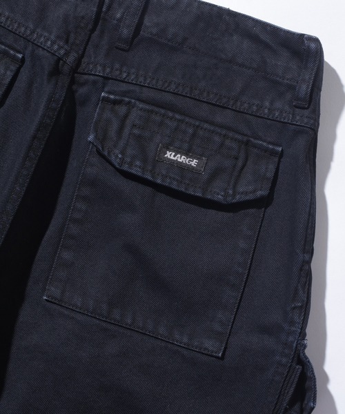 XLARGE（エクストララージ）の「WIDE TUCK CARGO PANTS（カーゴパンツ・メンズ・ネイビー/ベージュ/ブラック・36inch/34inch/30inch/32inch）」の10枚目の写真