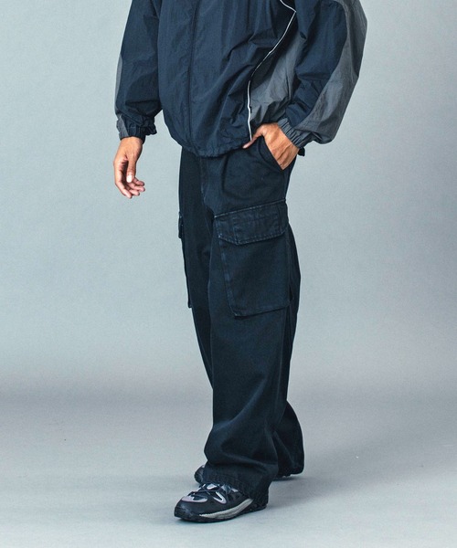 XLARGE(エクストララージ)の「WIDE TUCK CARGO PANTS(カーゴパンツ・メンズ・ネイビー/ベージュ/ブラック・36inch/34inch/30inch/32inch)」の20枚目の写真