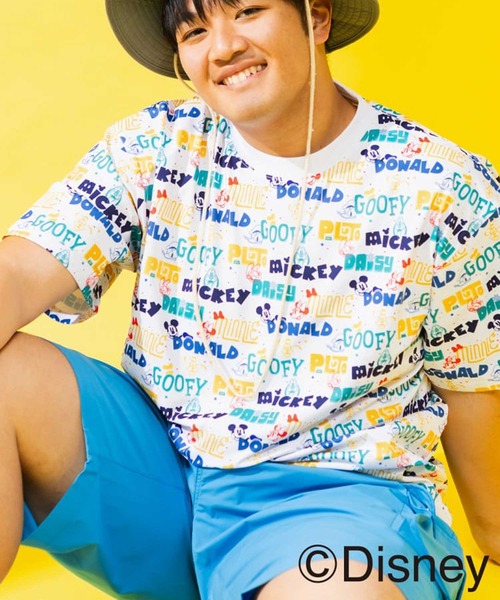 SAKAZEN(サカゼン)の「ディズニー / Tシャツ 半袖 メンズ 大きいサイズ 『ミッキー』 『ベイマックス』デザインTシャツ ピクサー キャラクター 総柄 刺繍 サカゼン80周年記念 オリジナルデザイン Disney (ディズニー)(Tシャツ/カットソー・メンズ・B/C/A/D・X2(4L~5L)/X1(3L~4L)/X3(6L~7L)/LL/L)」の3枚目の写真