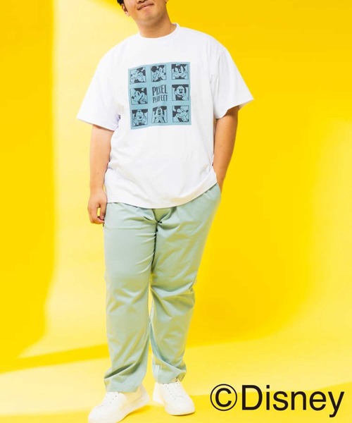 SAKAZEN(サカゼン)の「ディズニー / Tシャツ 半袖 メンズ 大きいサイズ 『ミッキー』 『ベイマックス』デザインTシャツ ピクサー キャラクター 総柄 刺繍 サカゼン80周年記念 オリジナルデザイン Disney (ディズニー)(Tシャツ/カットソー・メンズ・B/C/A/D・X2(4L~5L)/X1(3L~4L)/X3(6L~7L)/LL/L)」の7枚目の写真