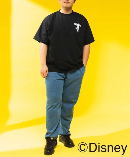 SAKAZEN(サカゼン)の「ディズニー / Tシャツ 半袖 メンズ 大きいサイズ 『ミッキー』 『ベイマックス』デザインTシャツ ピクサー キャラクター 総柄 刺繍 サカゼン80周年記念 オリジナルデザイン Disney (ディズニー)(Tシャツ/カットソー・メンズ・B/C/A/D・X2(4L~5L)/X1(3L~4L)/X3(6L~7L)/LL/L)」の12枚目の写真