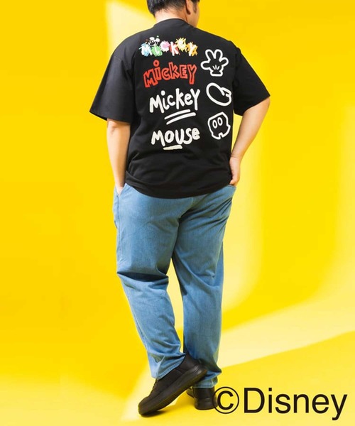 SAKAZEN(サカゼン)の「ディズニー / Tシャツ 半袖 メンズ 大きいサイズ 『ミッキー』 『ベイマックス』デザインTシャツ ピクサー キャラクター 総柄 刺繍 サカゼン80周年記念 オリジナルデザイン Disney (ディズニー)(Tシャツ/カットソー・メンズ・B/C/A/D・X2(4L~5L)/X1(3L~4L)/X3(6L~7L)/LL/L)」の13枚目の写真