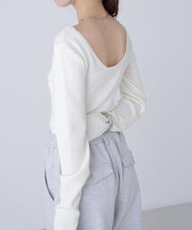 FREE'S MART | 【MFM】バックオープンニット(ニット/セーター)