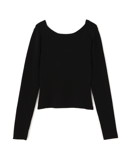 FREE'S MART（フリーズマート）の「【MFM】バックオープンニット（ニット/セーター・レディース・ブラック/イエロー/ホワイト・FREE）」の4枚目の写真