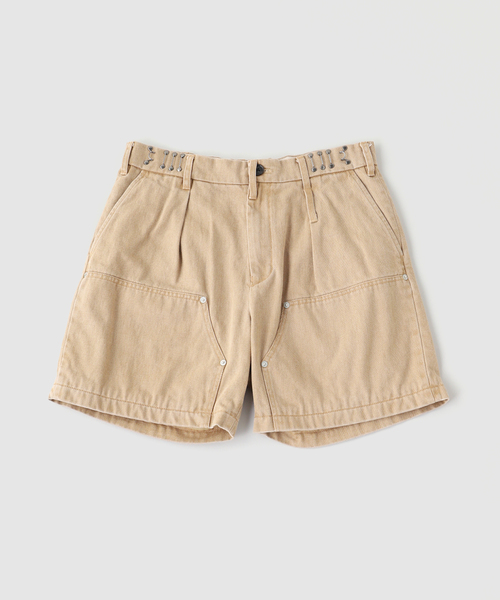 DAIRIKU(ダイリク)の「DAIRIKU / ダイリク Chino Half Painter Pants(チノパンツ・メンズ・ブラック/ブルー系その他/ベージュ・LARGE/MEDIUM)」の1枚目の写真