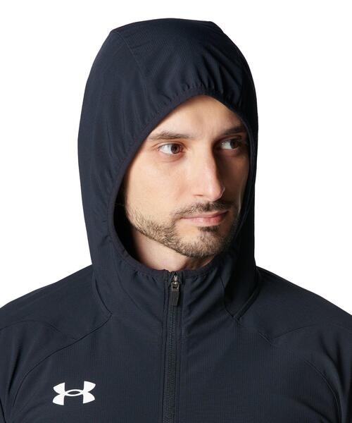 UNDER ARMOUR（アンダーアーマー）の「UAウーブン フルジップ フーディー（トレーニング/メンズ）（その他アウター・メンズ・ブラック・L/M/XL/2XL/S）」の4枚目の写真