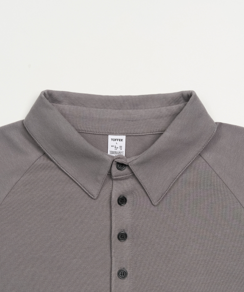 TOFFEE(トフィー)の「VTG ポロTシャツ (GREY)(ポロシャツ・メンズ・その他・SMALL/MEDIUM/LARGE/X-LARGE)」の4枚目の写真