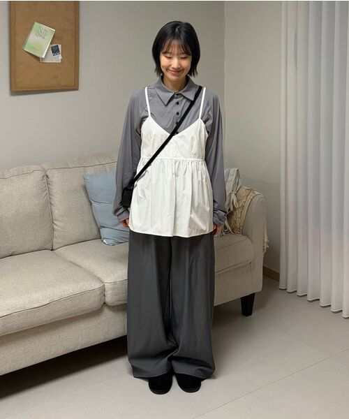 TOFFEE(トフィー)の「VTG ポロTシャツ (GREY)(ポロシャツ・メンズ・その他・SMALL/MEDIUM/LARGE/X-LARGE)」の2枚目の写真