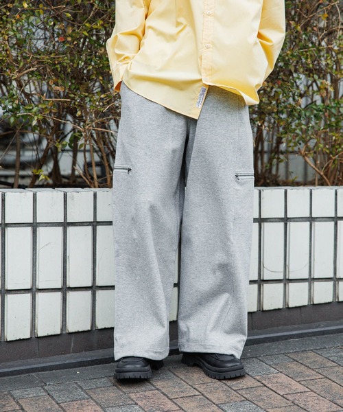 niko and...(ニコアンド)の「ワイドジップスウェットパンツ(スウェットパンツ・メンズ・グレー/ブラック・MEDIUM/LARGE)」の21枚目の写真