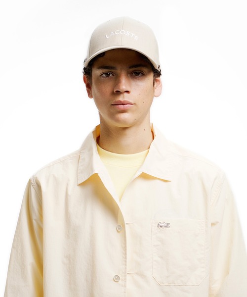 LACOSTE（ラコステ）の「ナイロンリップシャツジャケット（シャツ/ブラウス・メンズ・ブラック/モスグリーン/オフホワイト・40/39/38/41）」の20枚目の写真