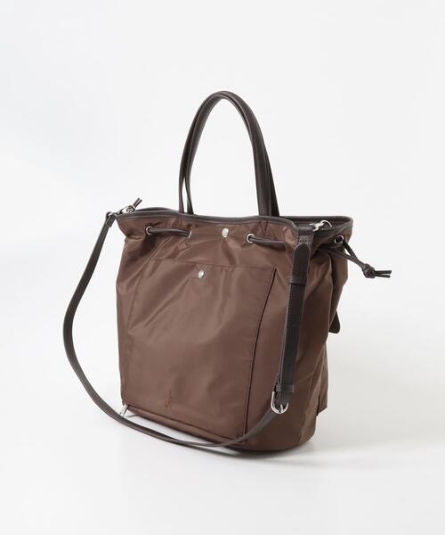 RODE SKO(ロデスコ)の「『Lsize』hun RODESKO Dual pocket tote large(トートバッグ・レディース・ブラウン/ブラック・ONE)」の18枚目の写真