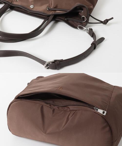 RODE SKO(ロデスコ)の「『Lsize』hun RODESKO Dual pocket tote large(トートバッグ・レディース・ブラウン/ブラック・ONE)」の21枚目の写真