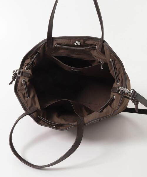 RODE SKO(ロデスコ)の「『Lsize』hun RODESKO Dual pocket tote large(トートバッグ・レディース・ブラウン/ブラック・ONE)」の22枚目の写真