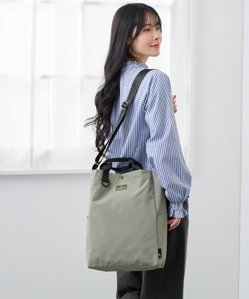 ROOTOTE(ルートート)の「ルートート / SC.トール2way.リップストップ-A(ショルダーバッグ・レディース・ブラウン/チャコールグレー/ブラック/カーキ・FREE)」の1枚目の写真