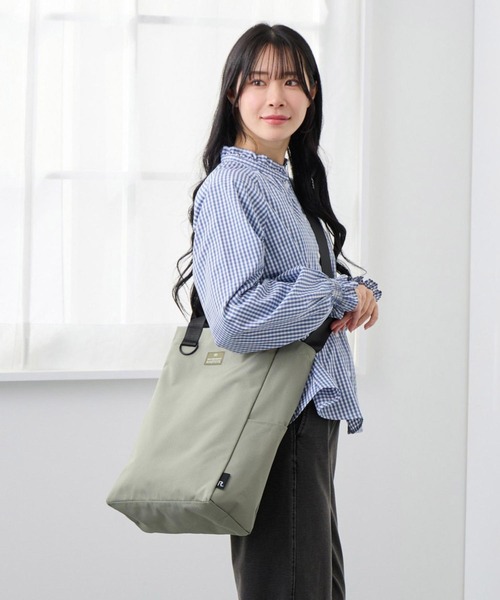 ROOTOTE(ルートート)の「ルートート / SC.トール2way.リップストップ-A(ショルダーバッグ・レディース・ブラウン/チャコールグレー/ブラック/カーキ・FREE)」の13枚目の写真