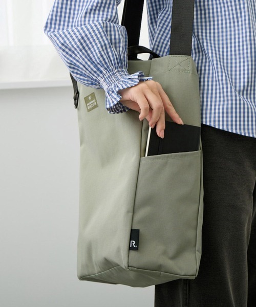 ROOTOTE(ルートート)の「ルートート / SC.トール2way.リップストップ-A(ショルダーバッグ・レディース・ブラウン/チャコールグレー/ブラック/カーキ・FREE)」の6枚目の写真