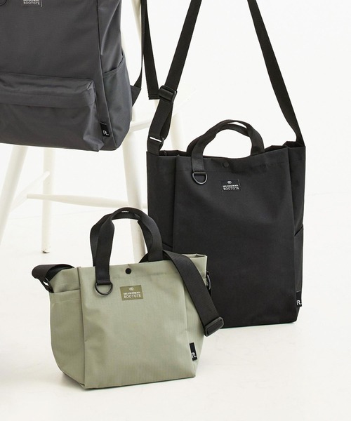 ROOTOTE(ルートート)の「ルートート / SC.トール2way.リップストップ-A(ショルダーバッグ・レディース・ブラウン/チャコールグレー/ブラック/カーキ・FREE)」の7枚目の写真
