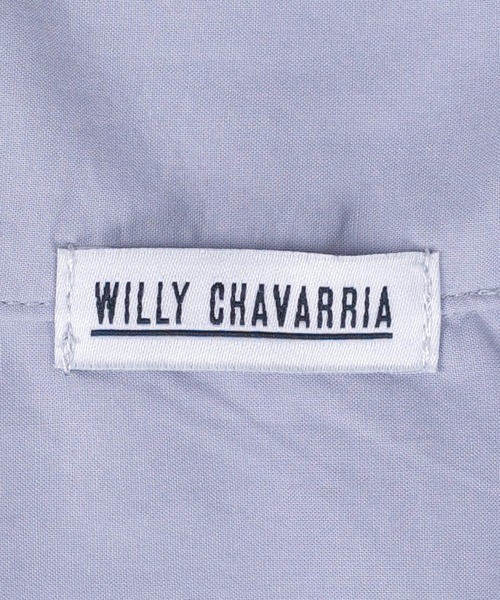 WILLY CHAVARRIA（ウィリーチャバリア）の「【SE1】【WILLY CHAVARRIA/ウィリーチャバリア】 DRESS PLEATED SHIRT BSP100（シャツ/ブラウス・メンズ・グレー/ダークネイビー・L/M）」の6枚目の写真