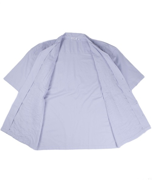 WILLY CHAVARRIA（ウィリーチャバリア）の「【SE1】【WILLY CHAVARRIA/ウィリーチャバリア】 DRESS PLEATED SHIRT BSP100（シャツ/ブラウス・メンズ・グレー/ダークネイビー・L/M）」の8枚目の写真